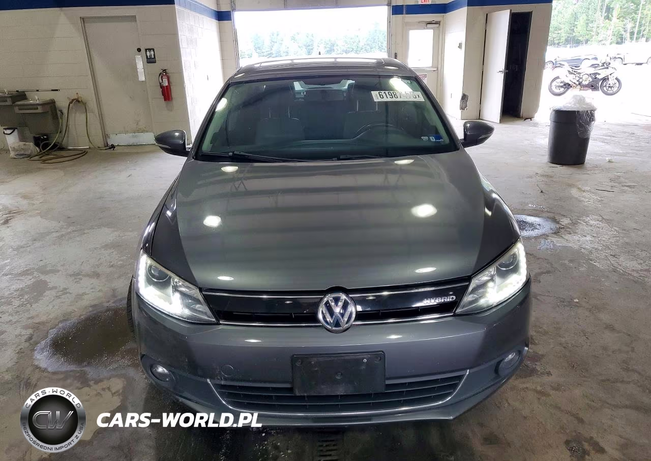 2013 Volkswagen Jetta Hybrid VIN:3VW637AJ5DM224981 - 5