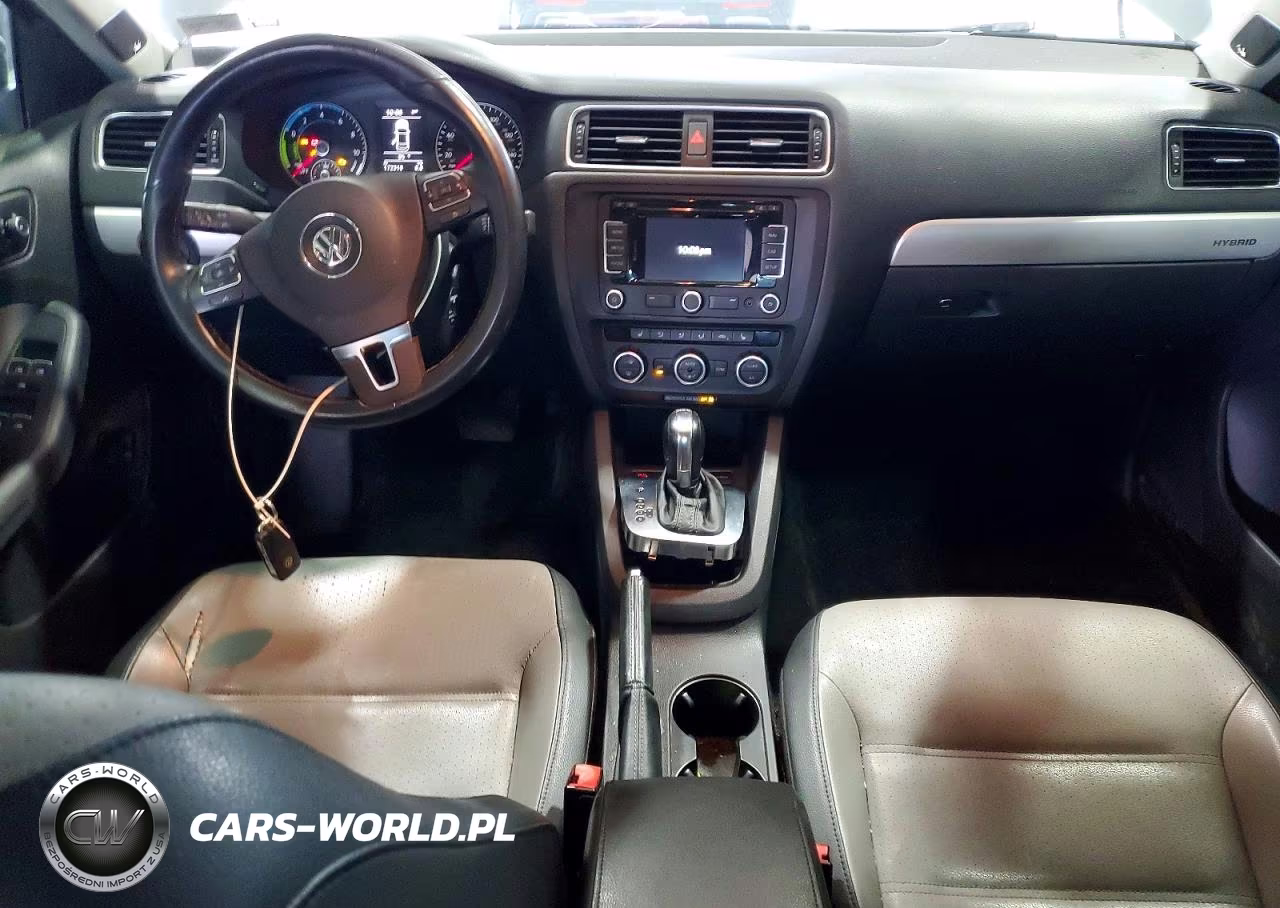 2013 Volkswagen Jetta Hybrid VIN:3VW637AJ5DM224981 - 8