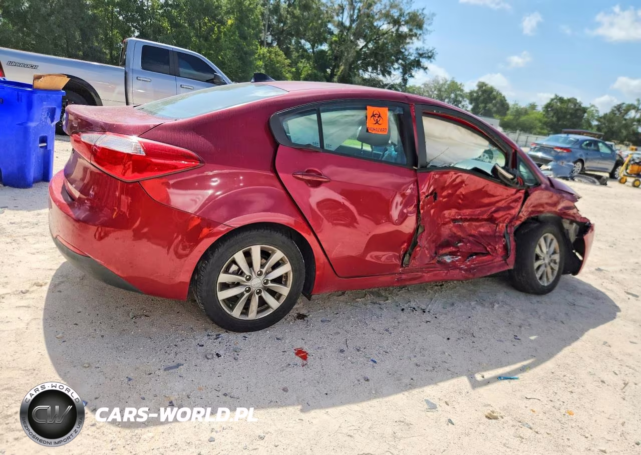 2014 Kia Forte Lx VIN:KNAFX4A69E5226464 - 3