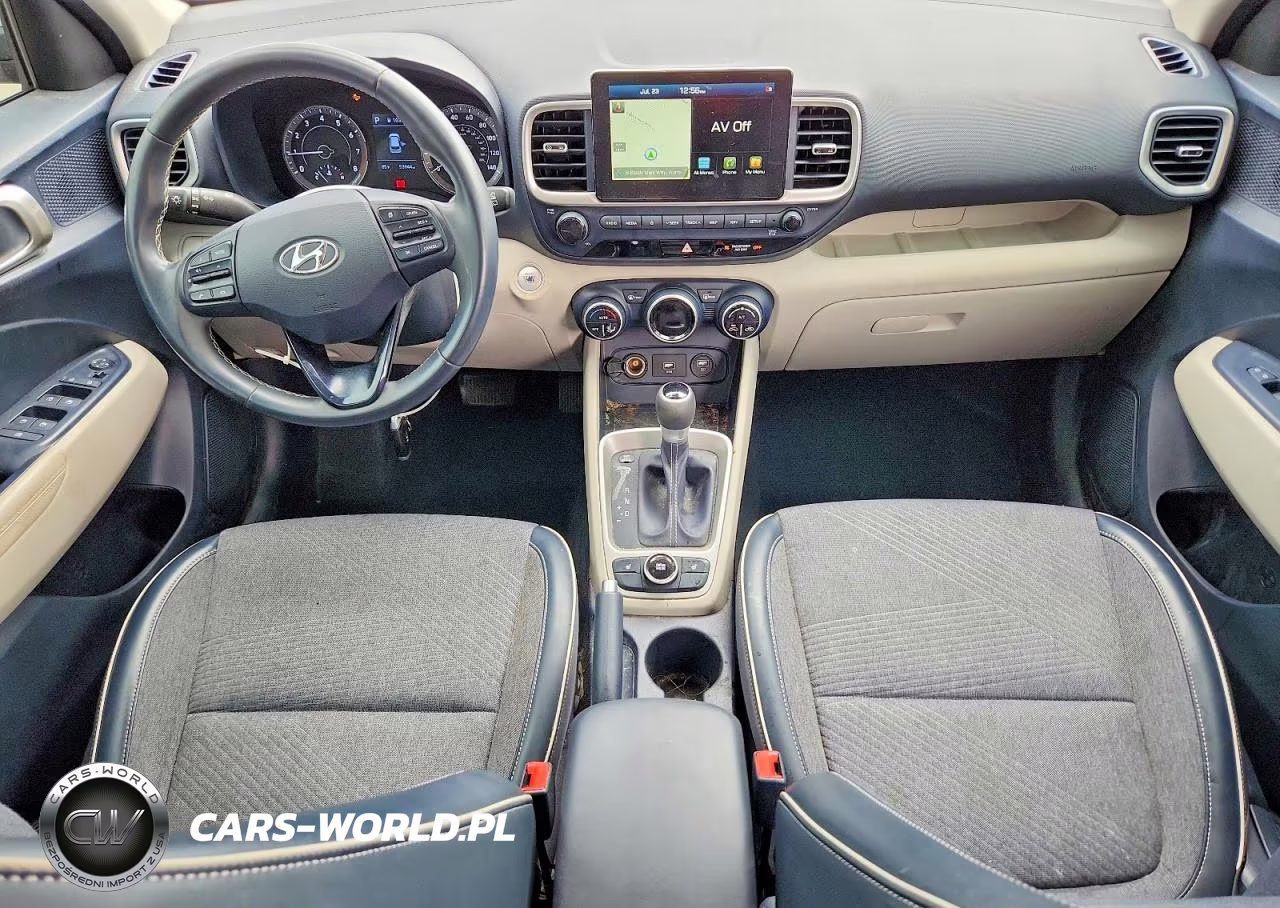 2020 Hyundai Venue Denim VIN:KMHRC8A31LU029053 - 8