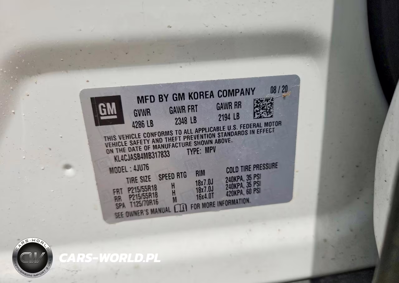 2021 Buick Encore Preferred VIN:KL4CJASB4MB317833 - 12