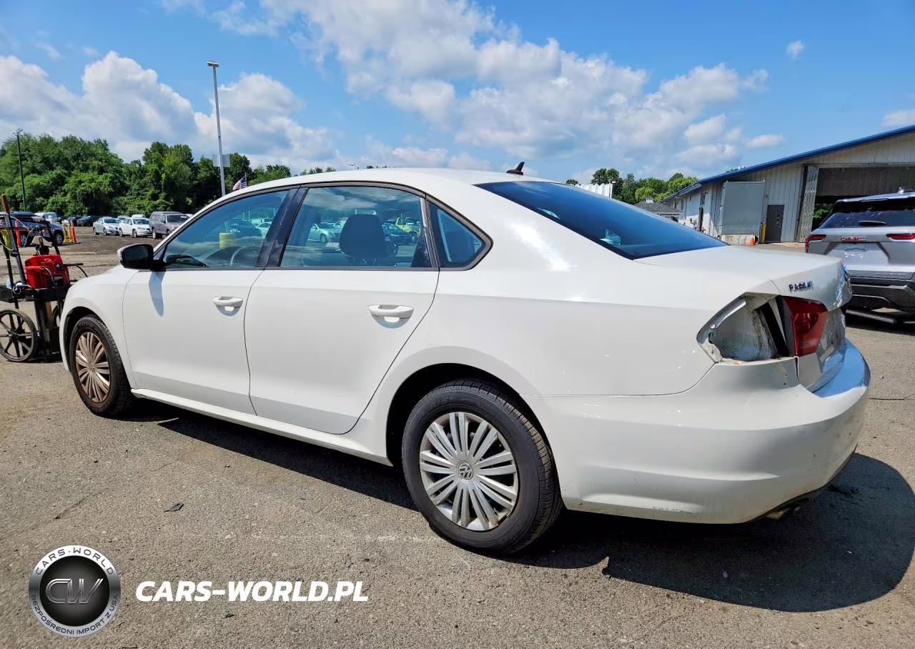 2015 Volkswagen Passat S VIN:1VWAT7A36FC017189 - 2