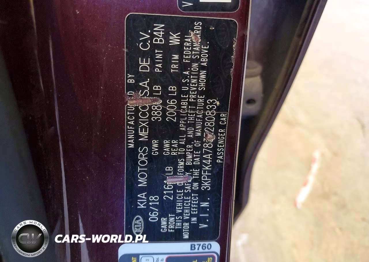 2018 Kia Forte Lx VIN:3KPFK4A78JE280833 - 13