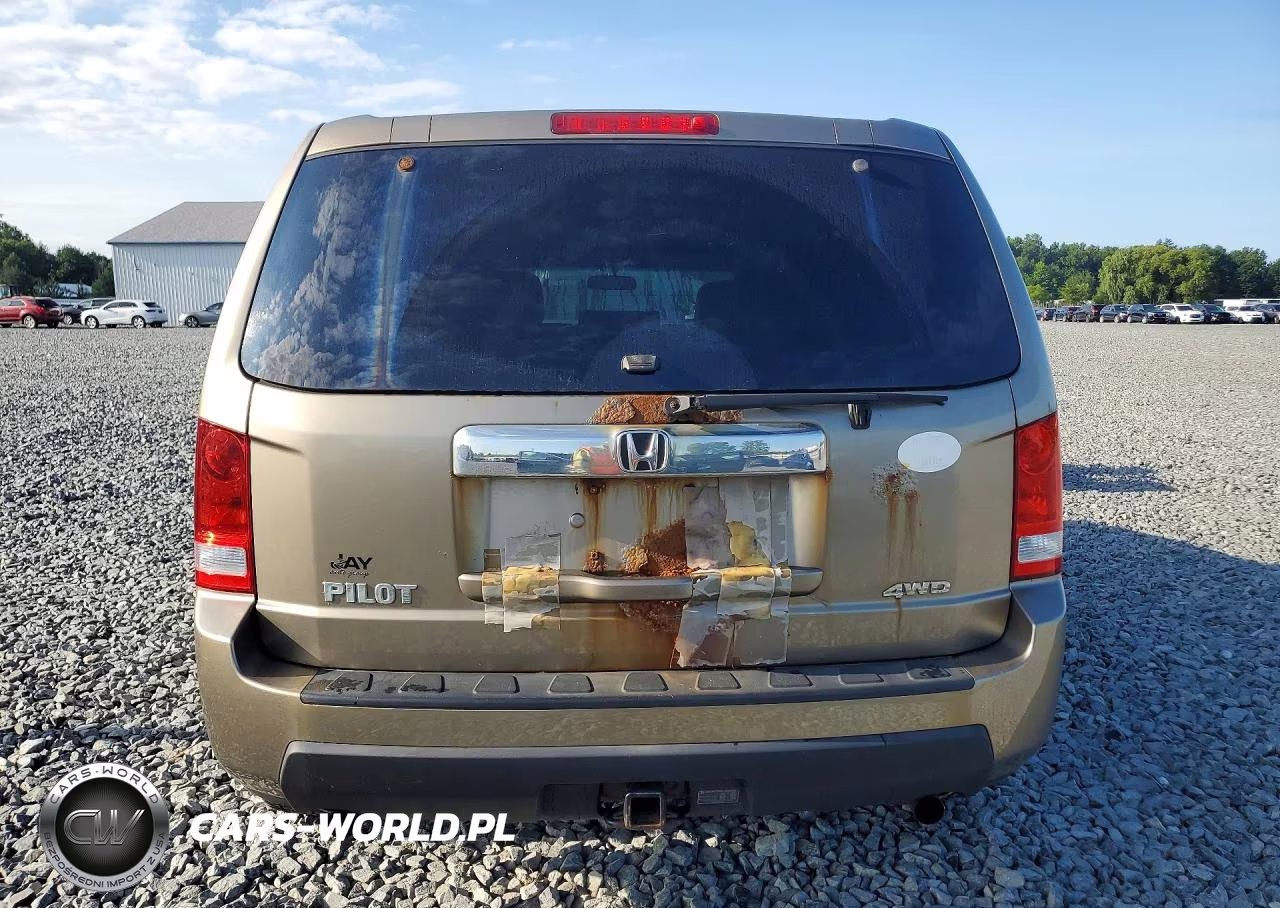 2011 Honda Pilot Lx VIN:5FNYF4H25BB047950 - 6