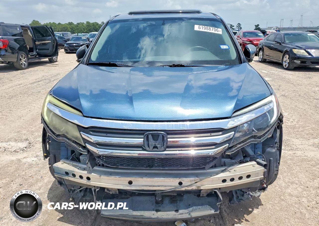 2016 Honda Pilot Exl VIN:5FNYF5H54GB025896 - 5