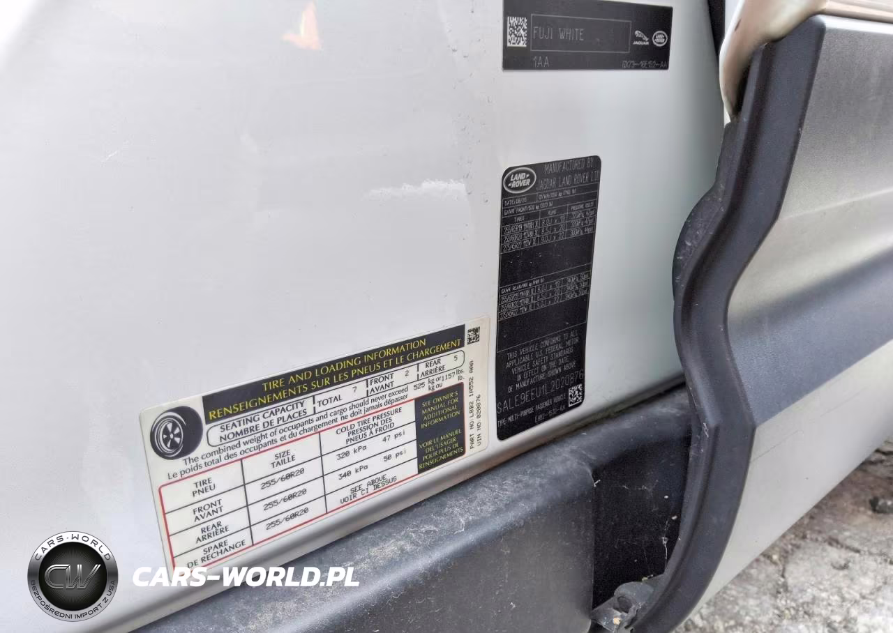 2020 Land Rover Defender 110 Hse VIN:SALE9EEU1L2020876 - 13