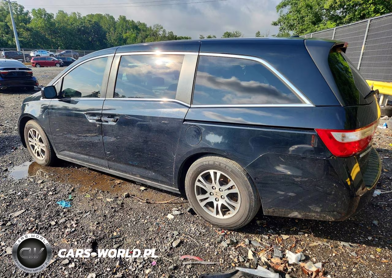 2012 Honda Odyssey Exl VIN:5FNRL5H63CB112415 - 2