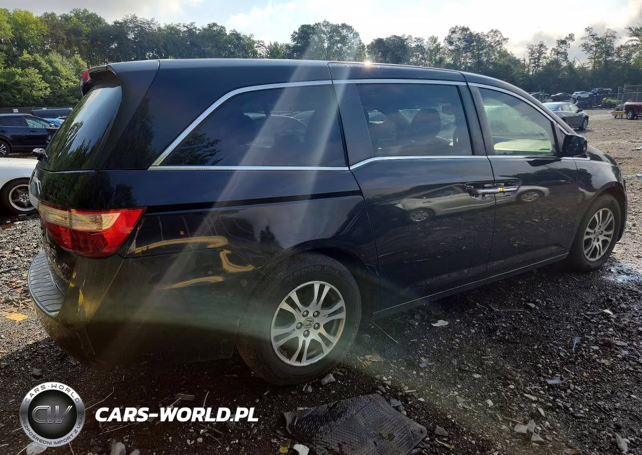 2012 Honda Odyssey Exl VIN:5FNRL5H63CB112415 - 3