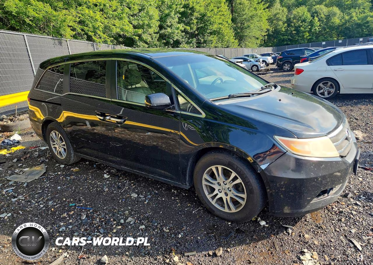 2012 Honda Odyssey Exl VIN:5FNRL5H63CB112415 - 4
