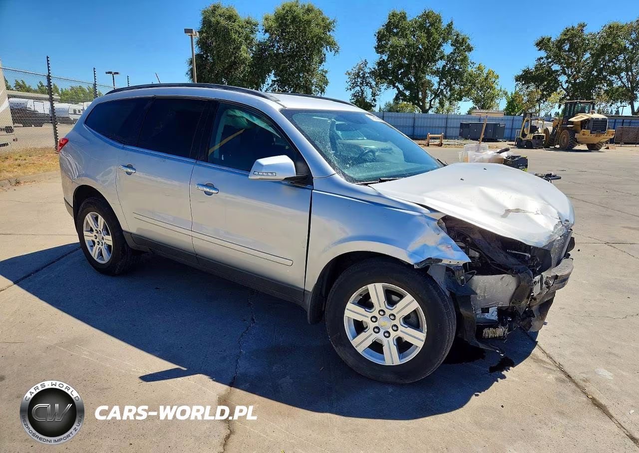 2012 Chevrolet Traverse Lt VIN:1GNKVGEDXCJ103964 - 4