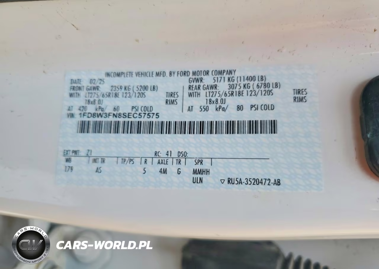 2025 Ford F350 Super Duty Utility - Service Truck VIN:1FD8W3FN8SEC57575 - 12