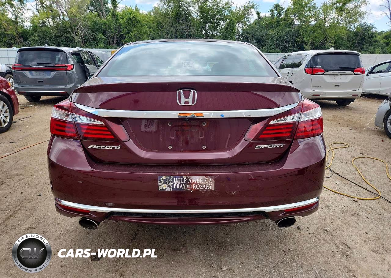2016 Honda Accord Sport VIN:1HGCR2F59GA240204 - 6