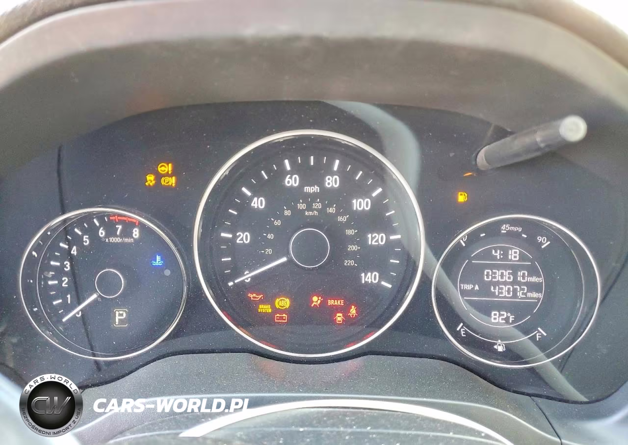 2022 Honda Hr-V Lx VIN:3CZRU5H34NM720973 - 9