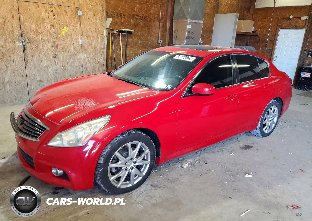 2012 Infiniti G37 Sedan X VIN:JN1CV6AR8CM681264 - 1