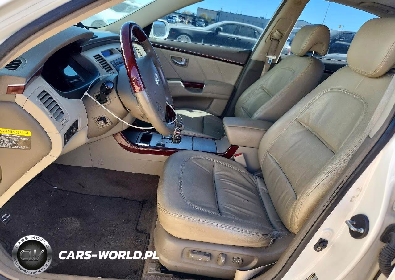 2008 Hyundai Azera Limited VIN:KMHFC46FX8A309240 - 7
