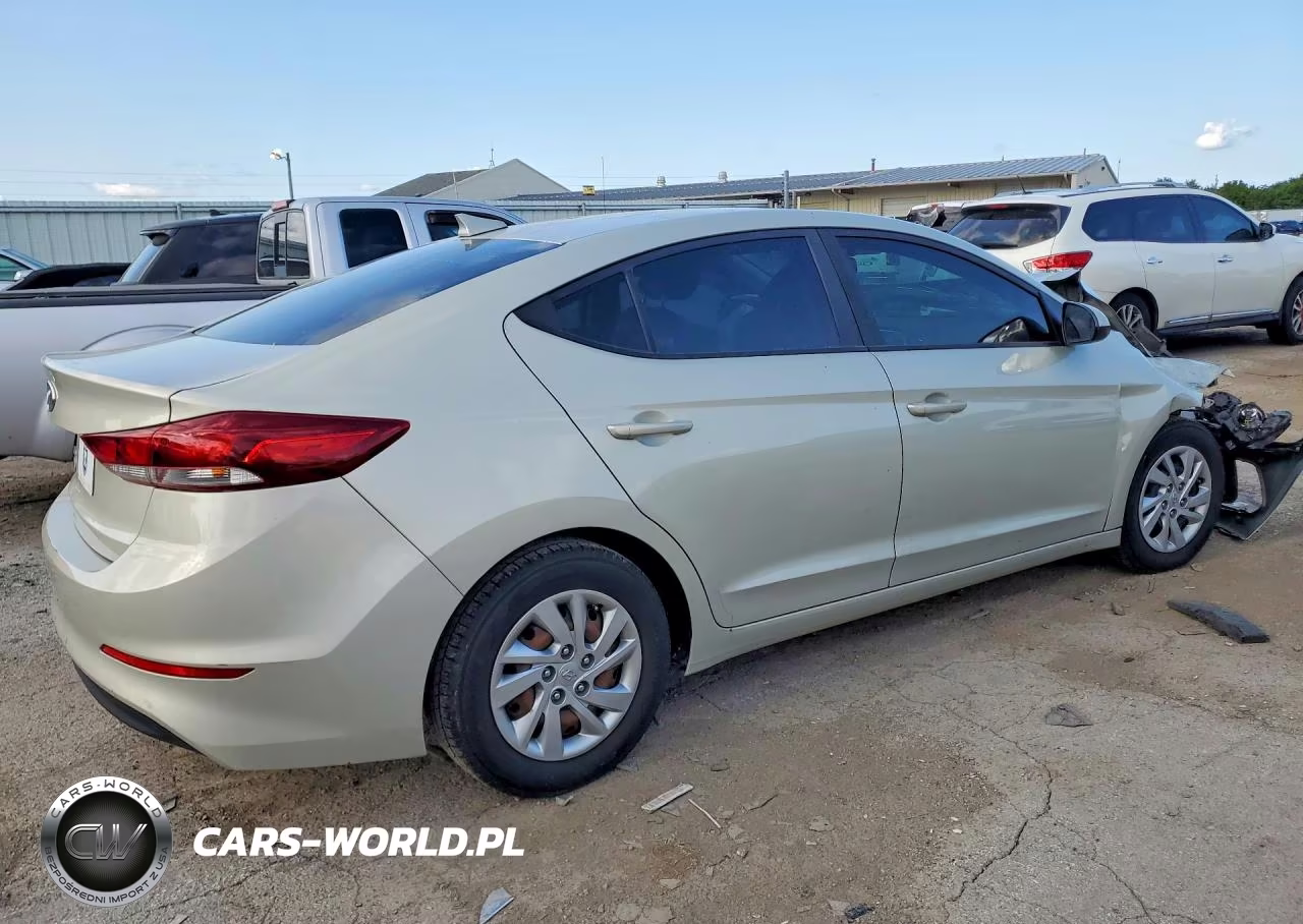 2017 Hyundai Elantra Se VIN:KMHD74LF7HU301496 - 3
