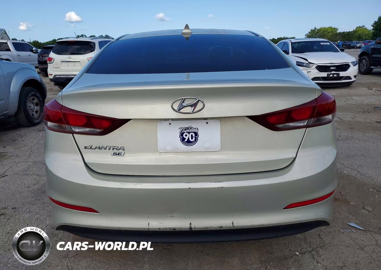 2017 Hyundai Elantra Se VIN:KMHD74LF7HU301496 - 6