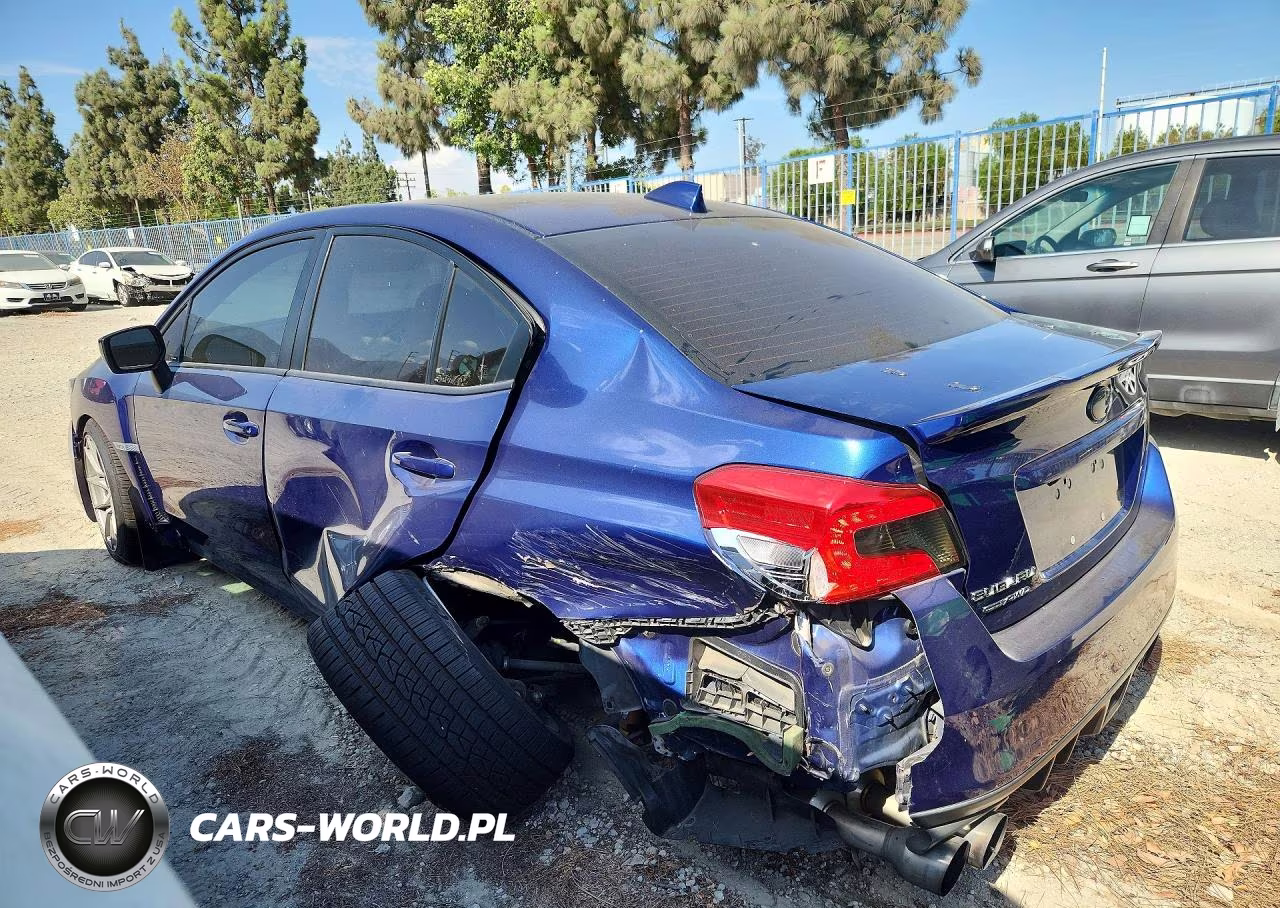 2017 Subaru Wrx VIN:JF1VA1B61H9827819 - 2