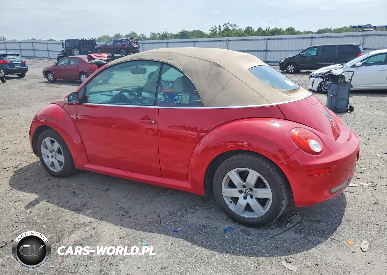 2007 Volkswagen New Beetle Convertible Option Package 1 VIN:3VWRF31Y47M420618 - 2
