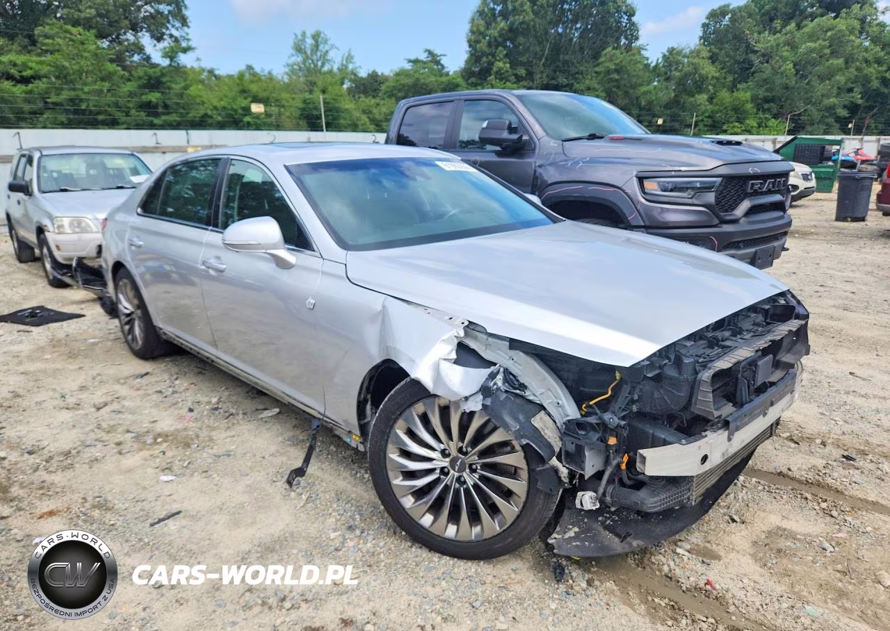 2017 Genesis G90 Premium VIN:KMHG34JAXHU027131 - 4