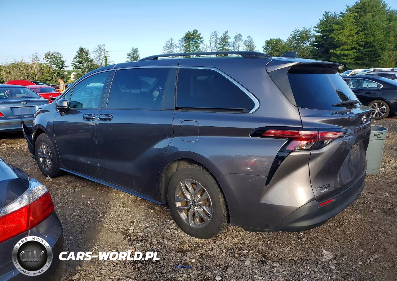 2022 Toyota Sienna Le VIN:5TDKSKFC8NS042386 - 2