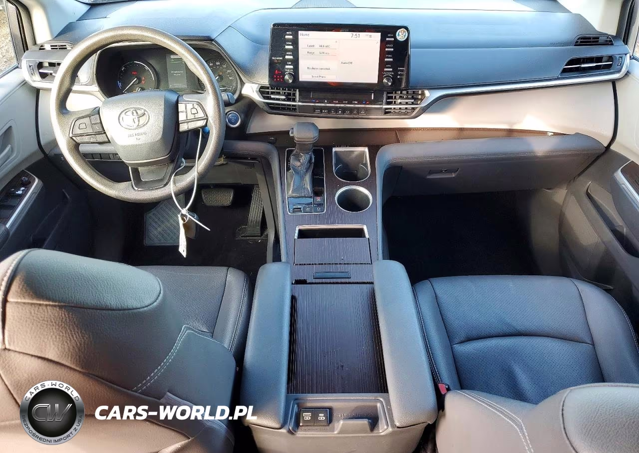 2022 Toyota Sienna Le VIN:5TDKSKFC8NS042386 - 8