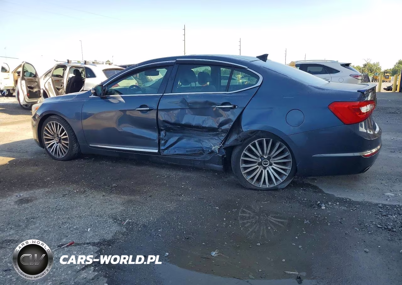 2014 Kia Cadenza Premium VIN:KNALN4D77E5122486 - 2