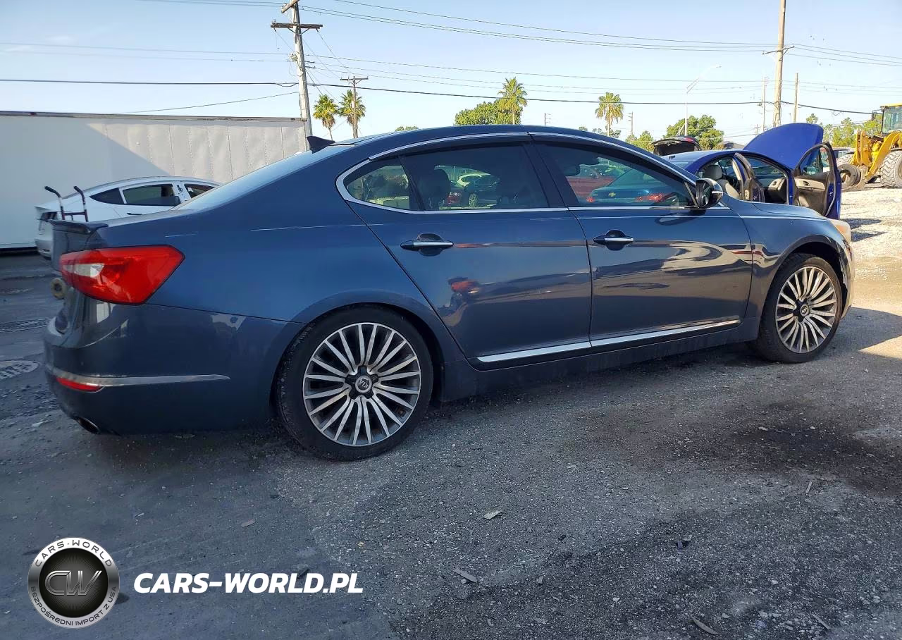 2014 Kia Cadenza Premium VIN:KNALN4D77E5122486 - 3