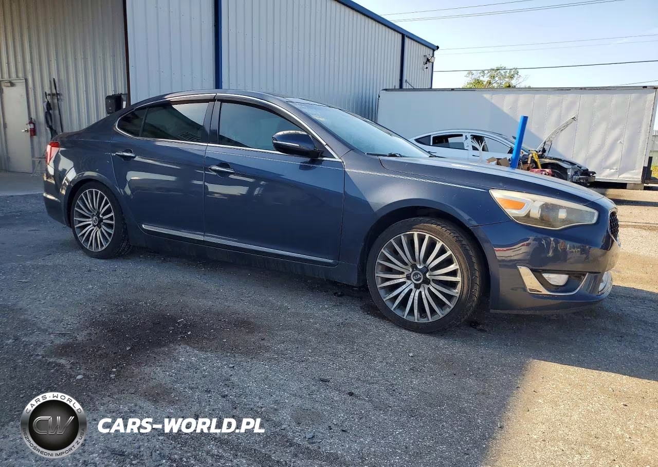 2014 Kia Cadenza Premium VIN:KNALN4D77E5122486 - 4