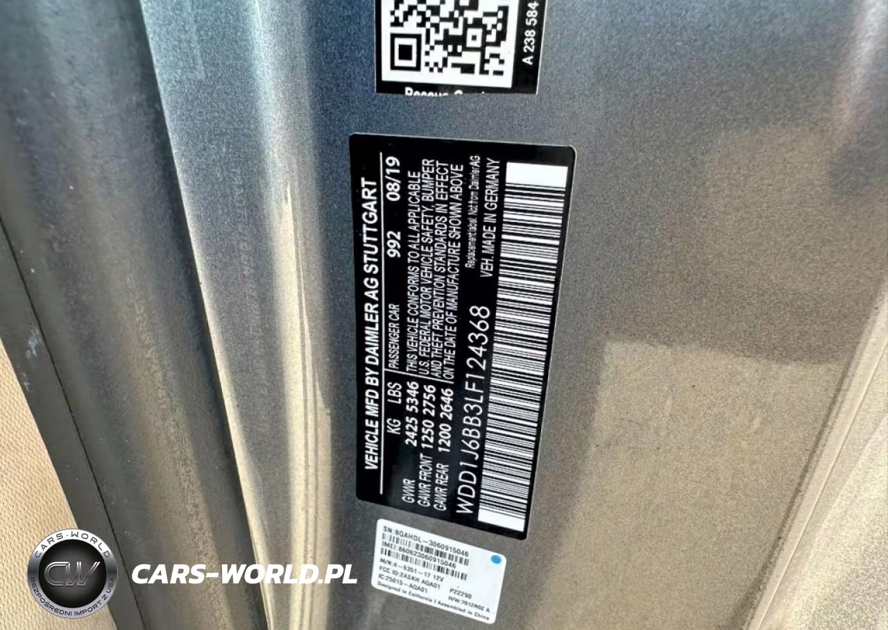 2020 Mercedes-Benz E Amg 53 VIN:WDD1J6BB3LF124368 - 10
