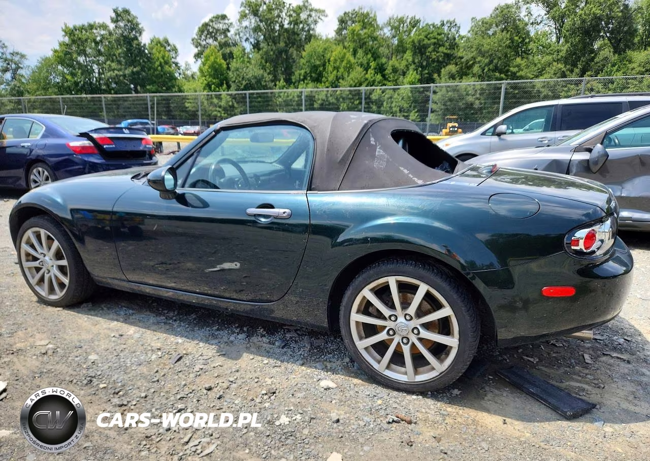 2007 Mazda Mx-5 Miata VIN:JM1NC25F770133824 - 2