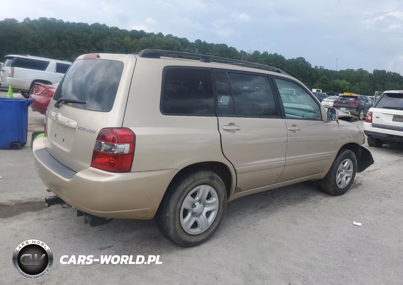 2004 Toyota Highlander VIN:JTEGD21A240104075 - 3