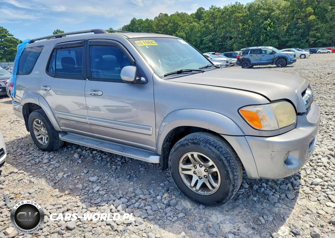 2005 Toyota Sequoia Sr5 VIN:5TDZT34A25S240237 - 4