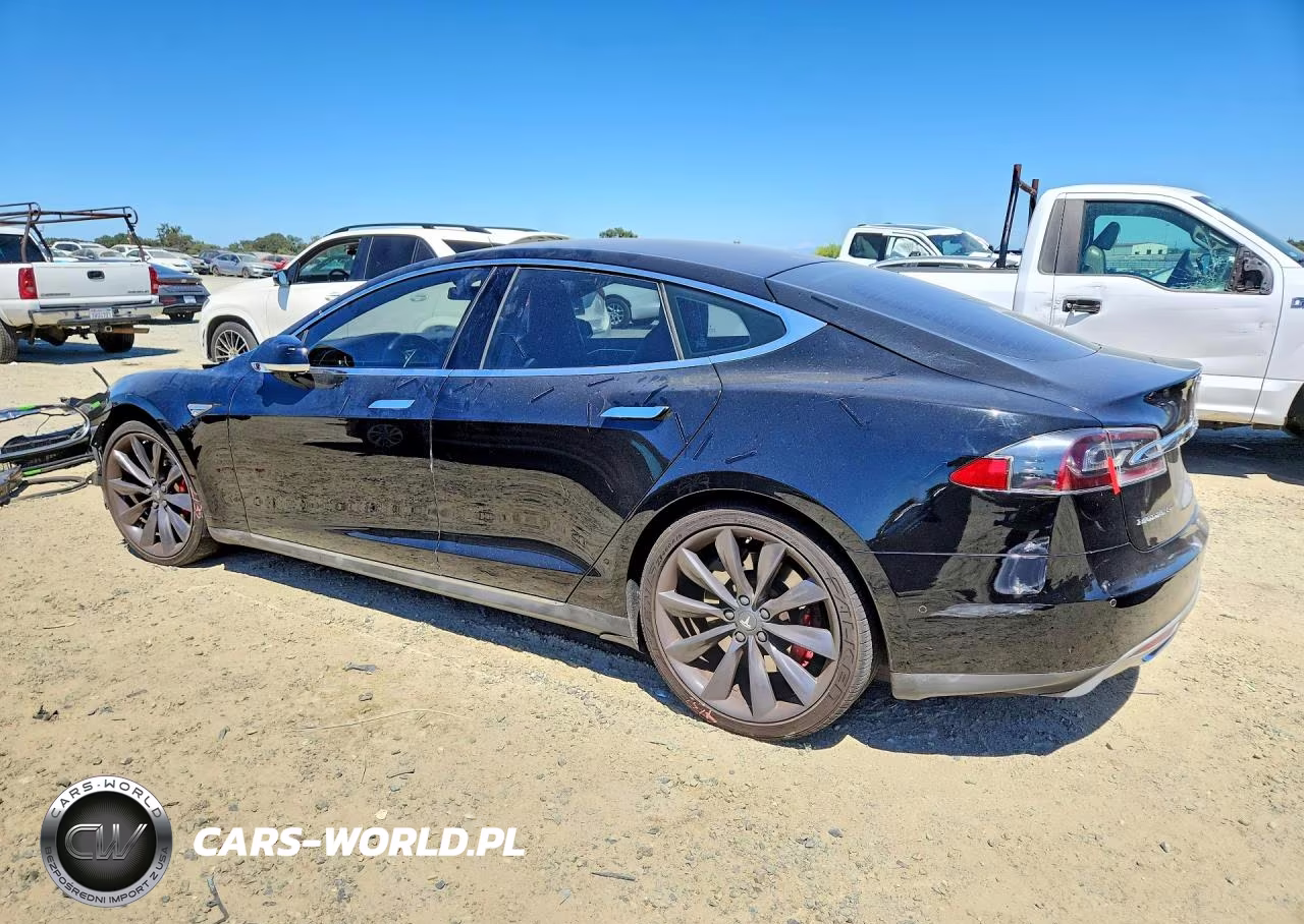2014 Tesla Model S VIN:5YJSA1H29EFP63869 - 2