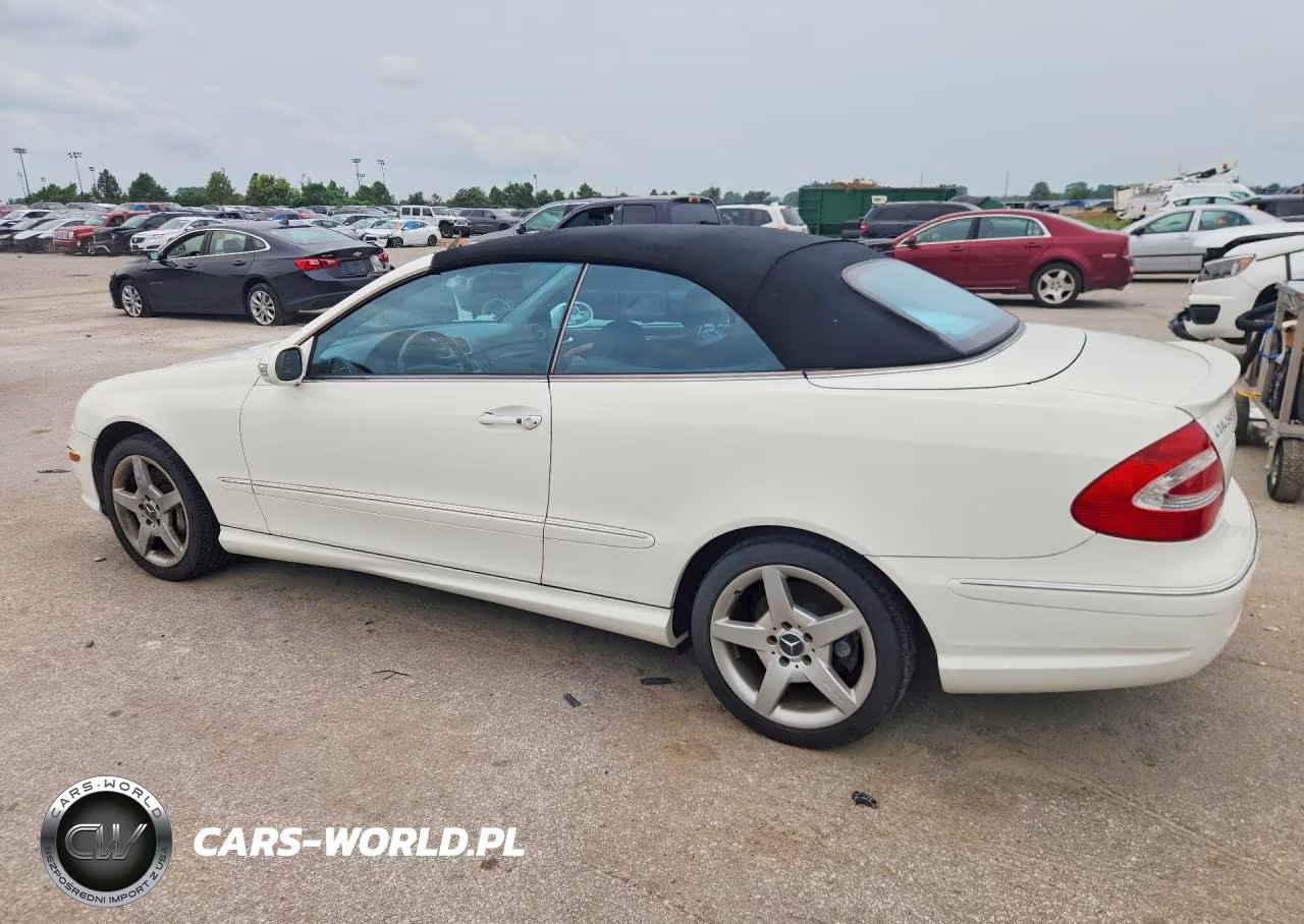 2005 Mercedes-Benz Clk 500 VIN:WDBTK75G15T034801 - 2
