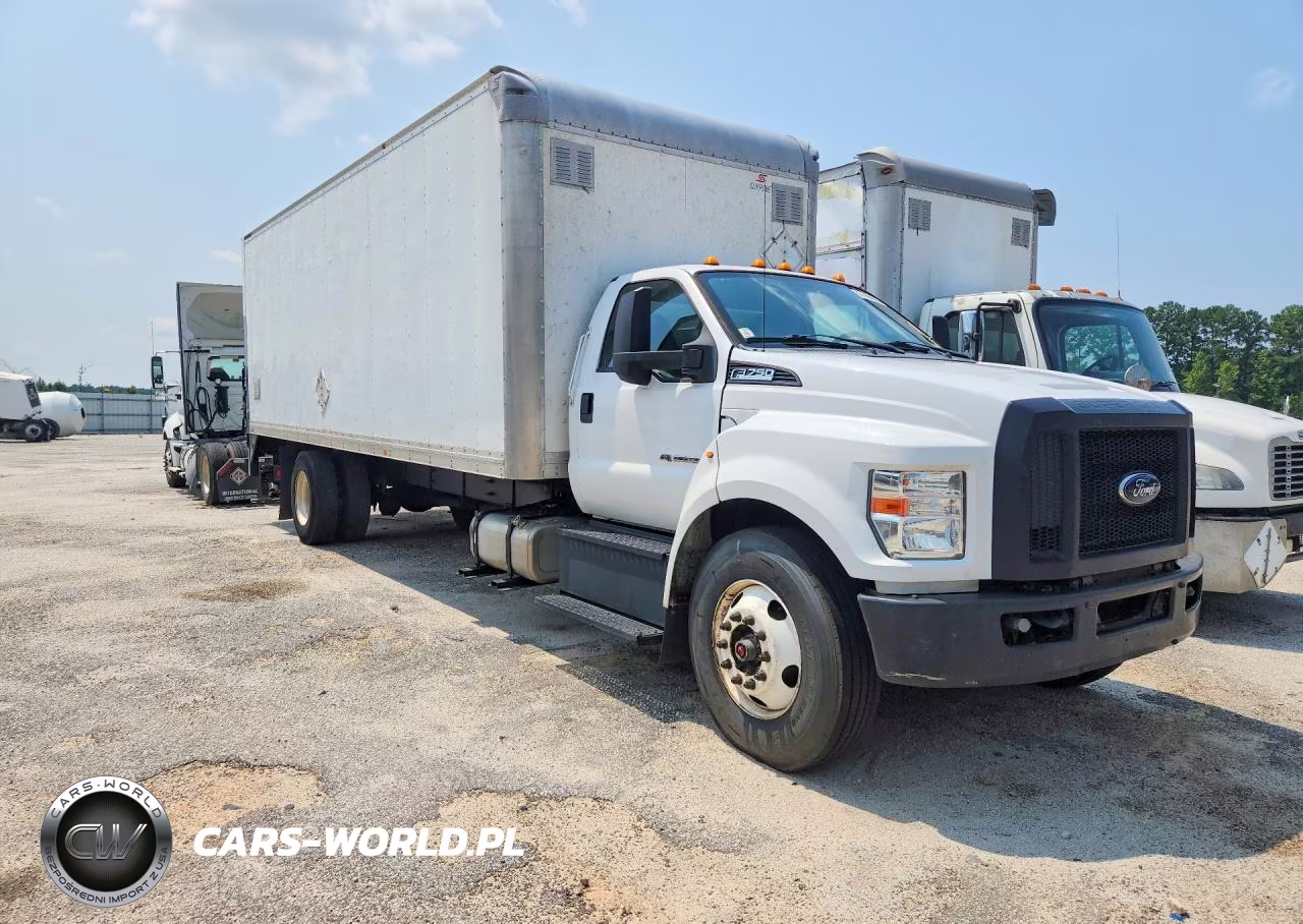 2019 Ford F750 Super Duty Box Truck VIN:1FDWF7DCXKDF15634 - 4