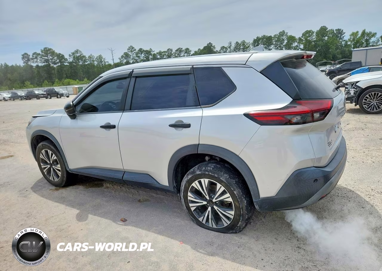 2022 Nissan Rogue Sv VIN:5N1BT3BA9NC709809 - 2