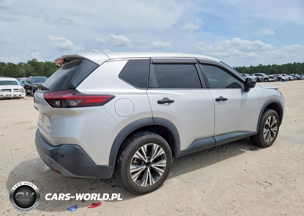 2022 Nissan Rogue Sv VIN:5N1BT3BA9NC709809 - 3