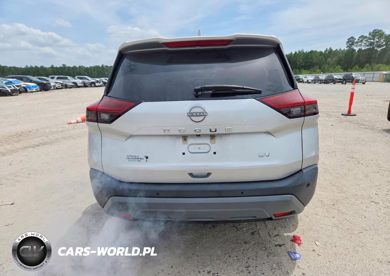 2022 Nissan Rogue Sv VIN:5N1BT3BA9NC709809 - 6