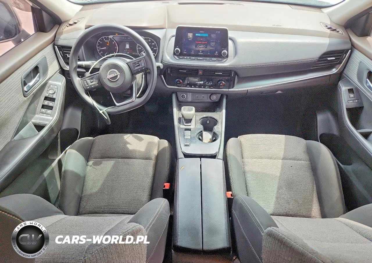 2022 Nissan Rogue Sv VIN:5N1BT3BA9NC709809 - 8