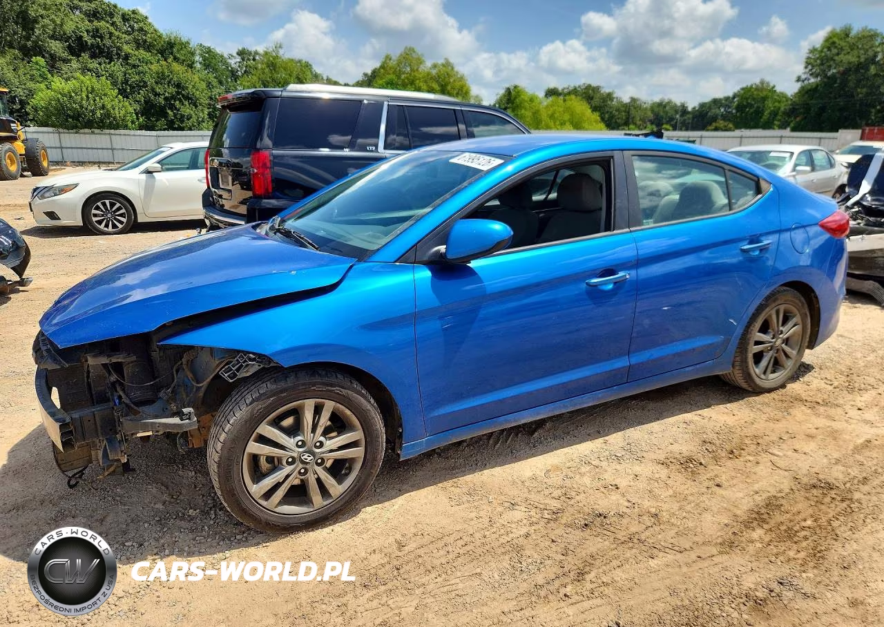 2017 Hyundai Elantra Se VIN:5NPD84LF4HH009641 - 1