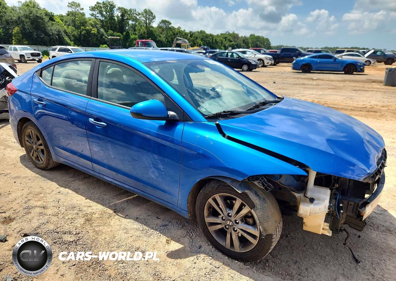 2017 Hyundai Elantra Se VIN:5NPD84LF4HH009641 - 4