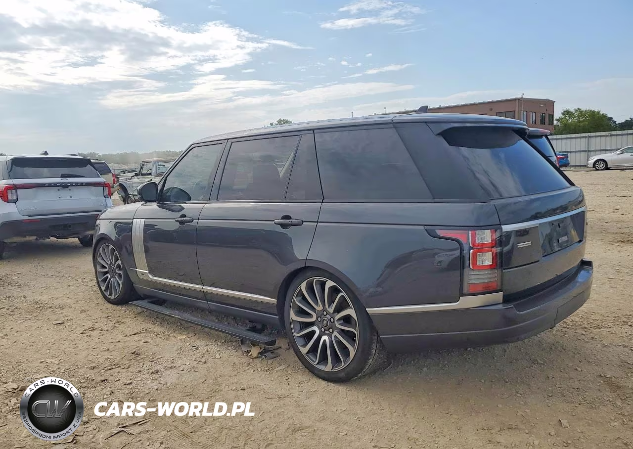 2016 Land Rover Range Rover Supercharged VIN:SALGS3EF6A302607 - 2