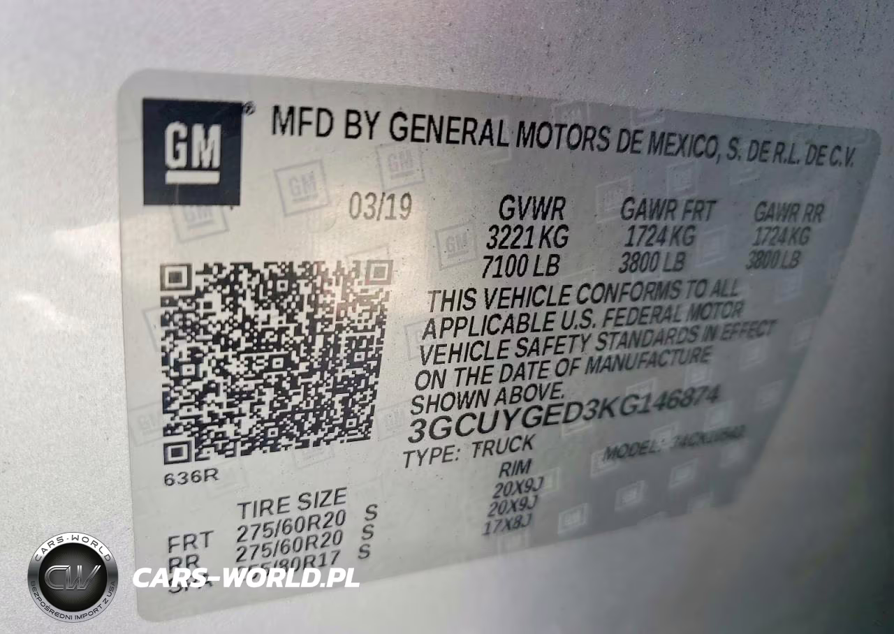 2019 Chevrolet Silverado K1500 Ltz VIN:3GCUYGED3KG146874 - 12