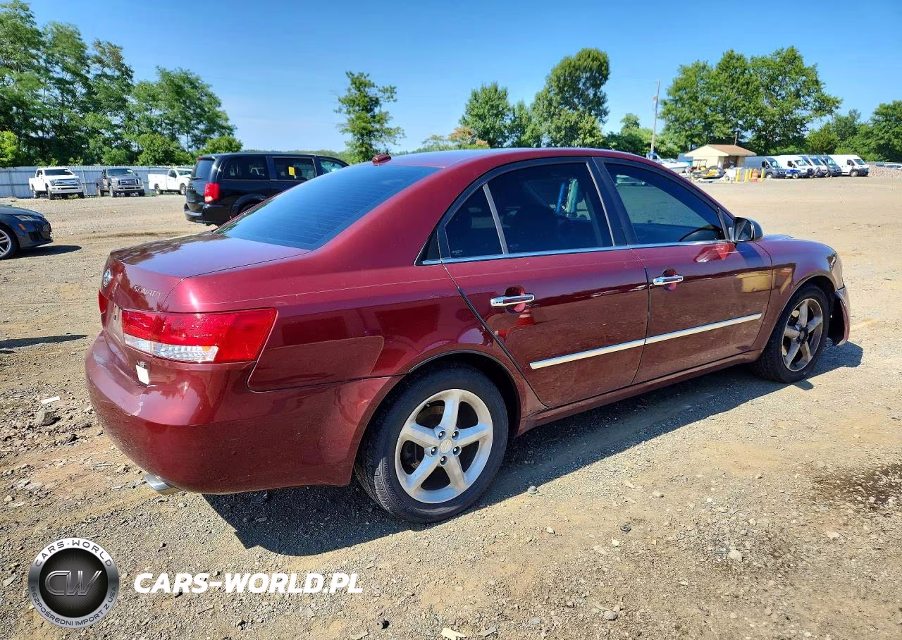2008 Hyundai Sonata Se V6 VIN:5NPEU46FX8H306392 - 3
