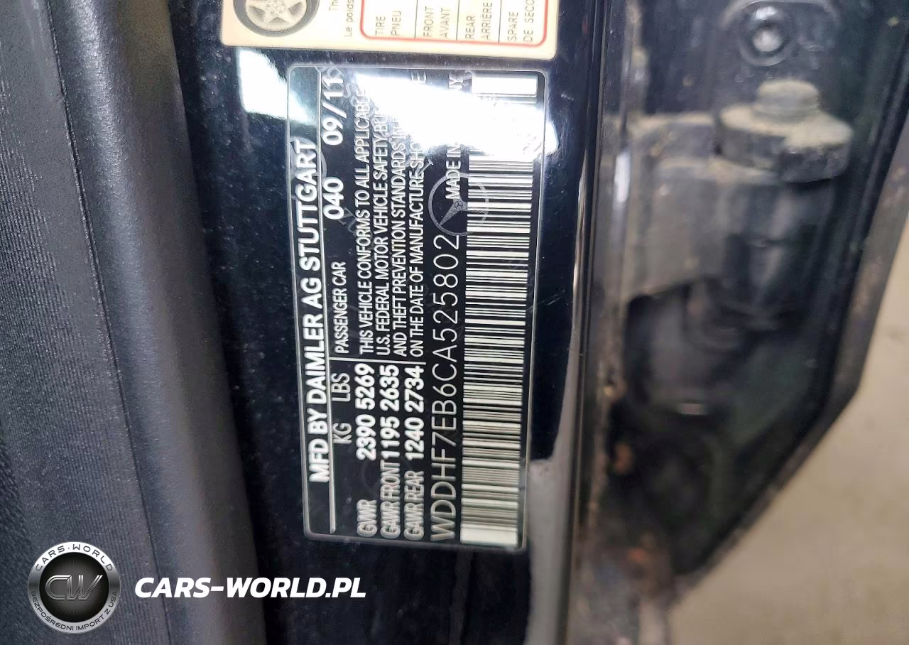 2012 Mercedes-Benz E 63 Amg VIN:WDDHF7EB6CA525802 - 12