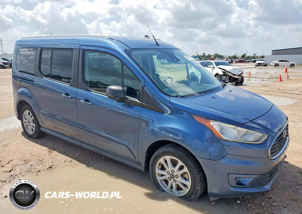 2019 Ford Transit Connect Xlt VIN:NM0GE9F28K1410987 - 4