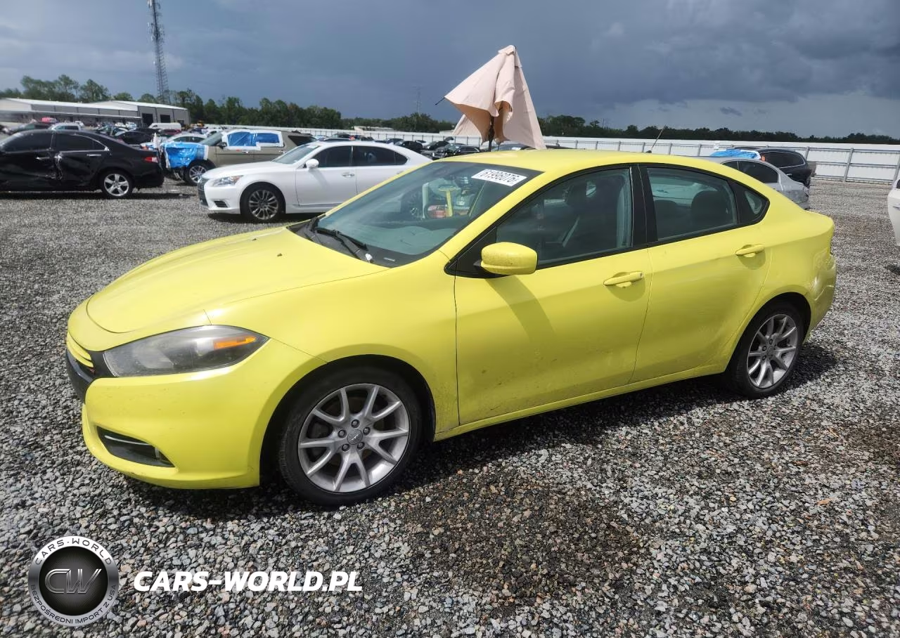2013 Dodge Dart Sxt VIN:1C3CDFBA4DD214602 - 1