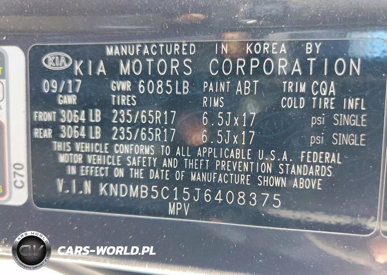 2018 Kia Sedona Lx VIN:KNDMB5C15J6408375 - 13