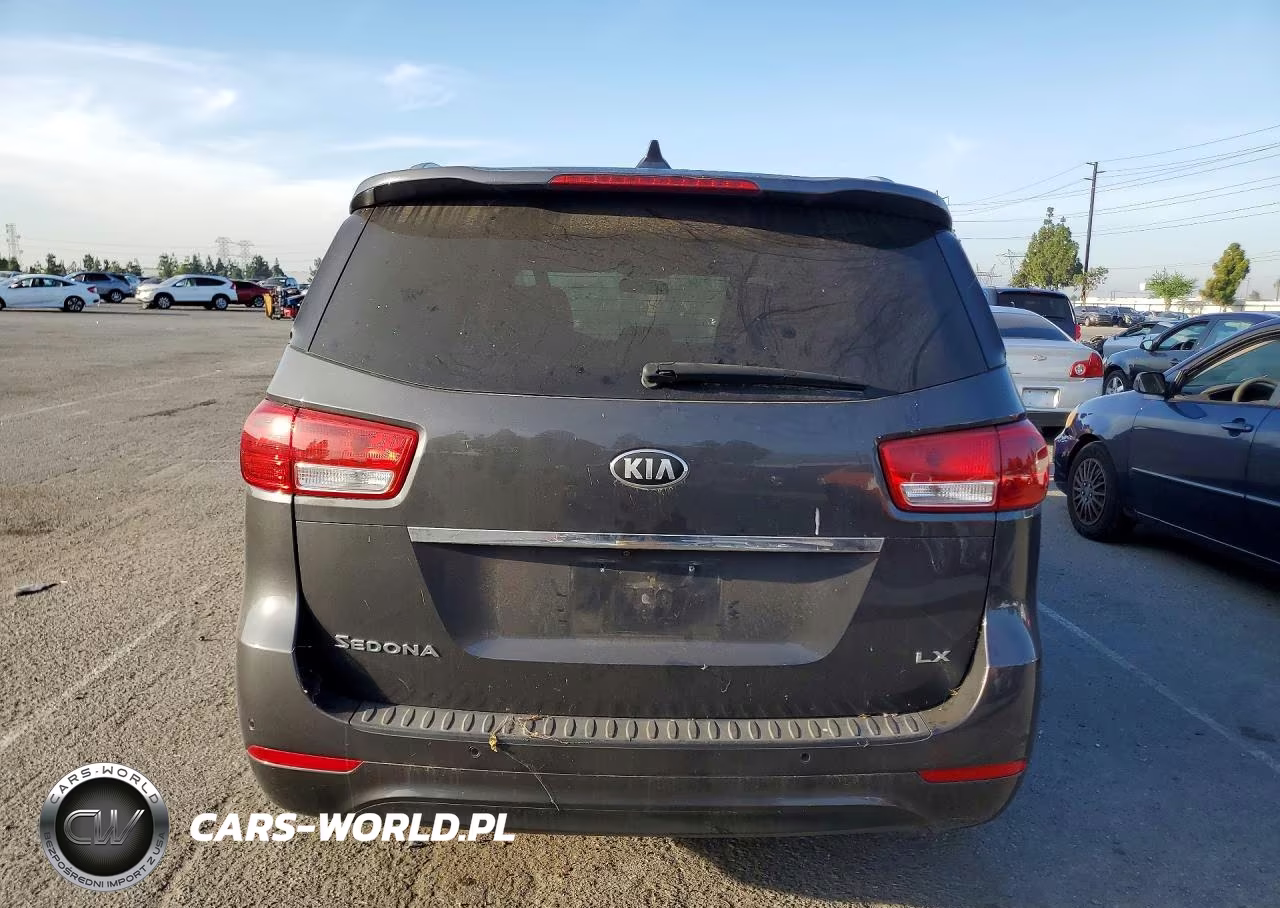 2018 Kia Sedona Lx VIN:KNDMB5C15J6408375 - 6